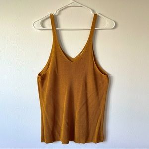 NWOT Modern Citizen Golden Knit Tank - M/L